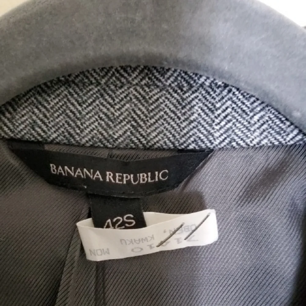 Banana Republic Charcoal Blazer